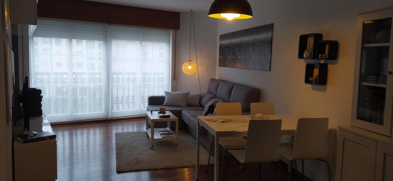 Moderno Y Luminoso 2 Dormitorios Con Todas Las Comodidades En Pontevedra Ciudad Esterno foto