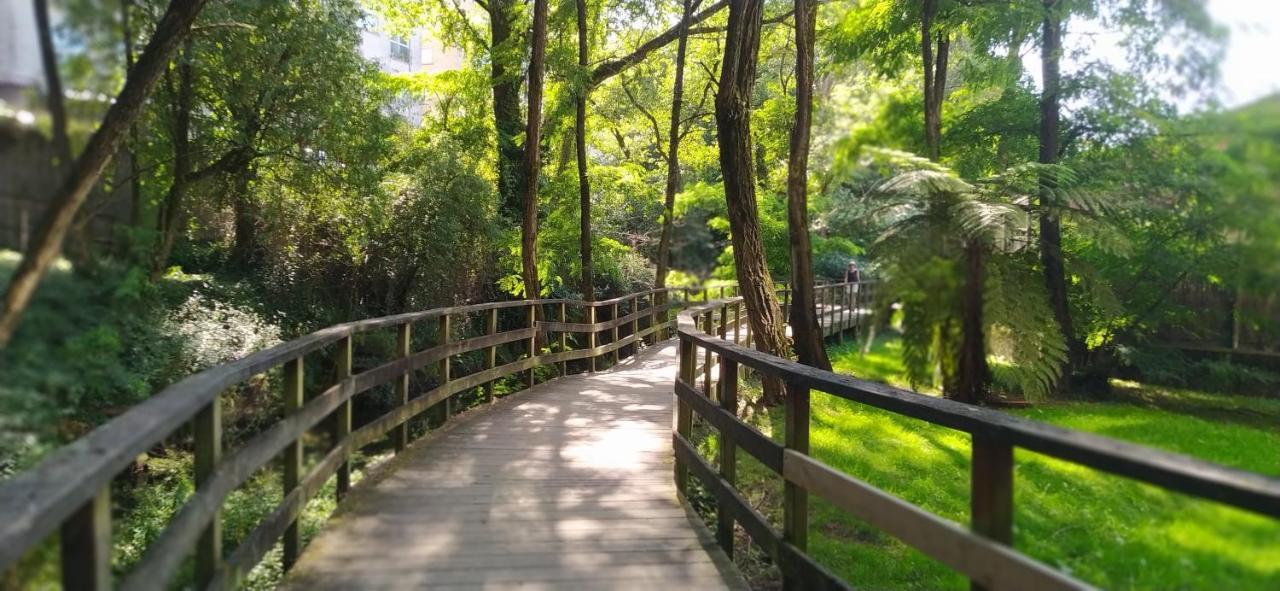 Moderno Y Luminoso 2 Dormitorios Con Todas Las Comodidades En Pontevedra Ciudad Esterno foto
