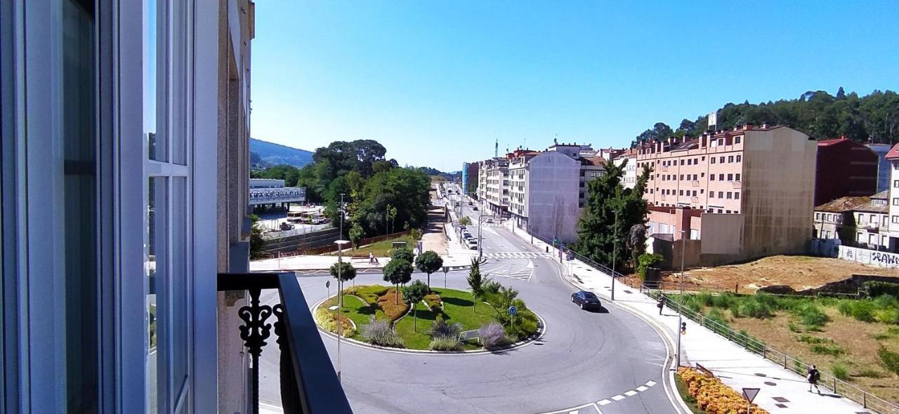 Moderno Y Luminoso 2 Dormitorios Con Todas Las Comodidades En Pontevedra Ciudad Esterno foto